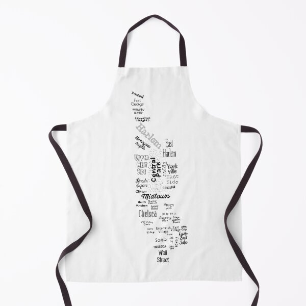 Item preview, new york city/manhattan map - white designed and sold by Mitra Farmand.