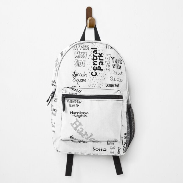 Item preview, new york city/manhattan map - white designed and sold by Mitra Farmand.
