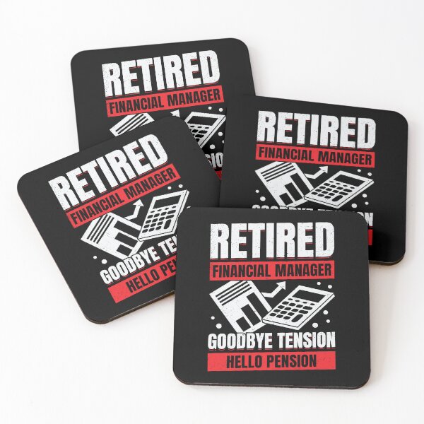Item preview, Retired Financial Manager Retirement Gift designed and sold by Marcid95.