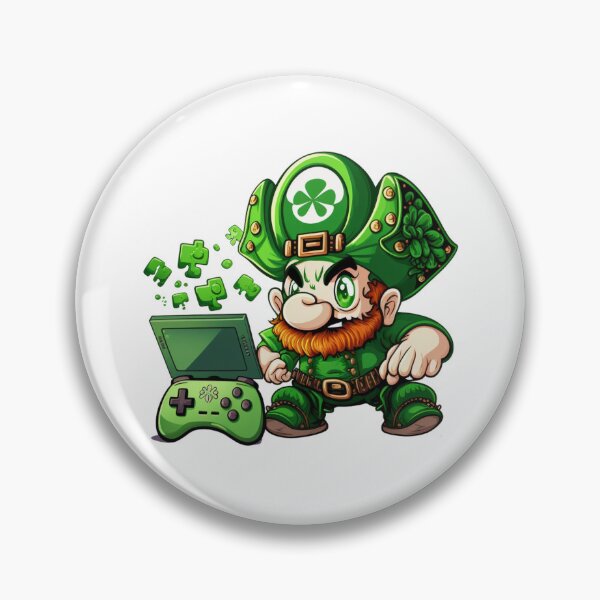 Item preview, Pausé mi juego por el Día de San Patricio 1 designed and sold by JPMprints.