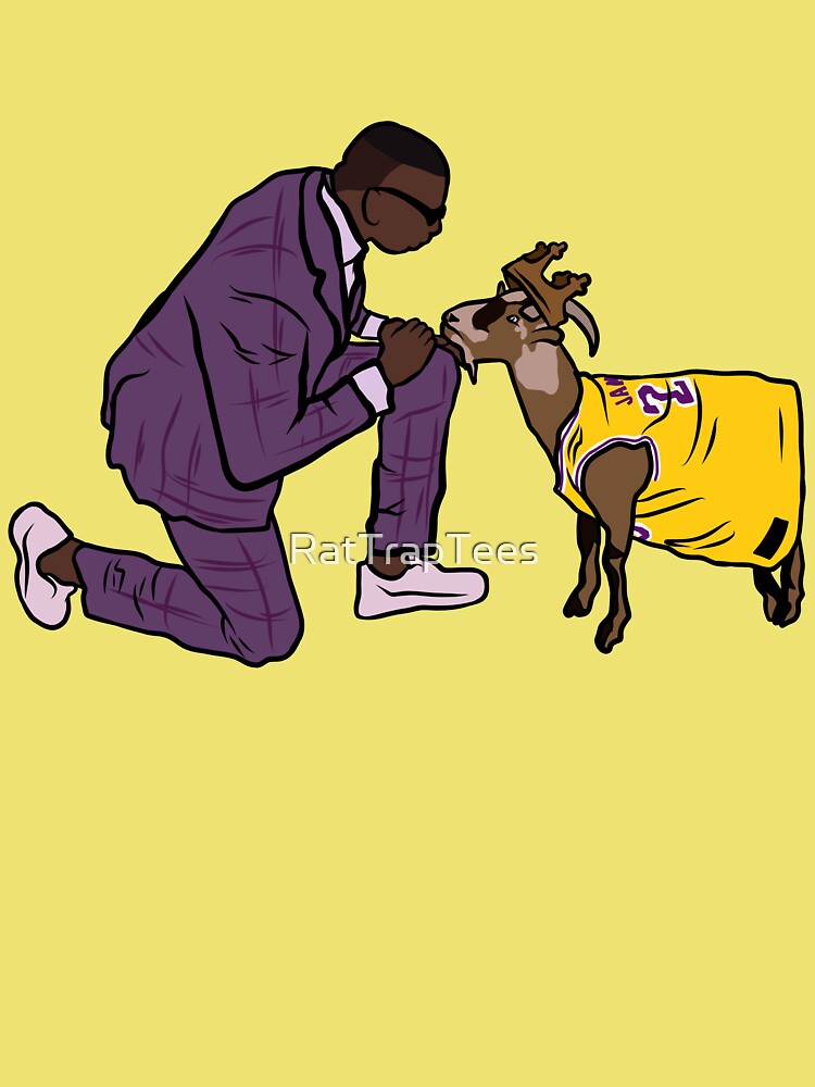 LeBron James The GOAT (Lakers #6) Kids T-Shirt for Sale by RatTrapTees