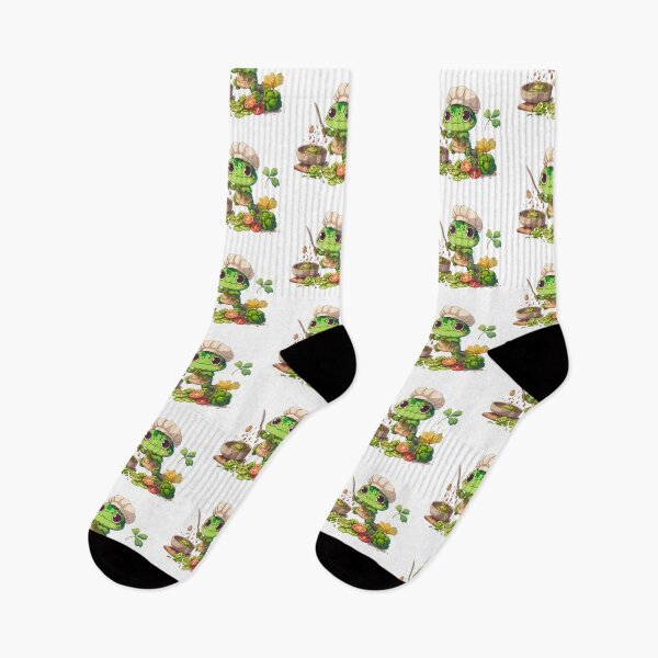 Artikelvorschau, Frosch Sous Chef Aufkleber entworfen und verkauft von Cute Critters Stickers.