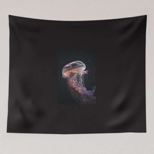 Item preview, Jellyfish Illusion: An ethereal display of oceanic art designed and sold by AstralArtisan.