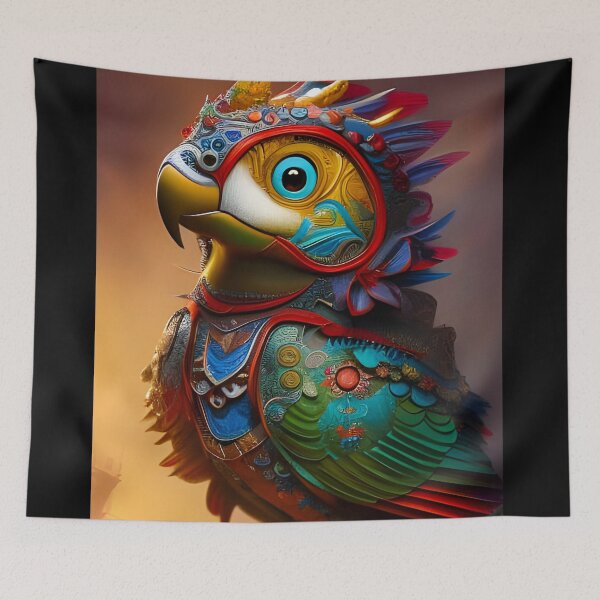 Item preview, Clockwork Parrot designed and sold by DoublecrashArt.