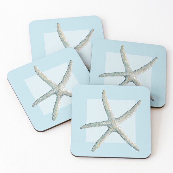 Item preview, Starfish in  light blue designed and sold by LisaLeQuelenec.