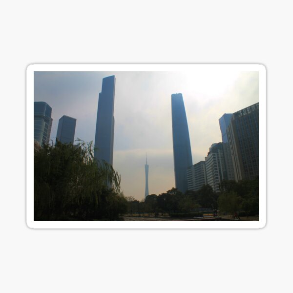 Item preview, Tianhe District Silhouette designed and sold by Thomas Halouva.