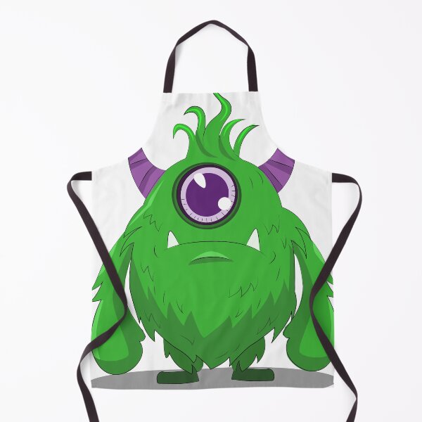 Item preview, Green one eye monster designed and sold by afushk.
