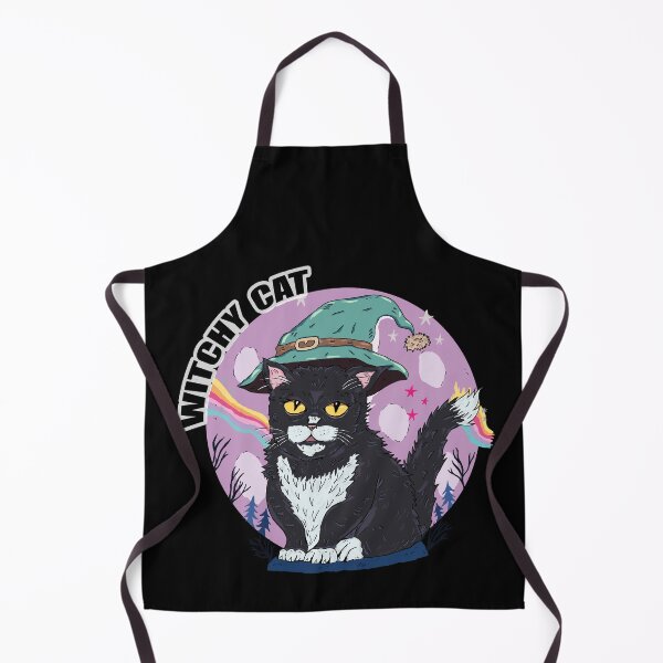 Item preview, cute little witchy cat designed and sold by ragnacold.