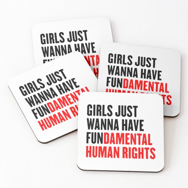 Item preview, Girls Just Wanna Have Fundamental designed and sold by JustusRau.