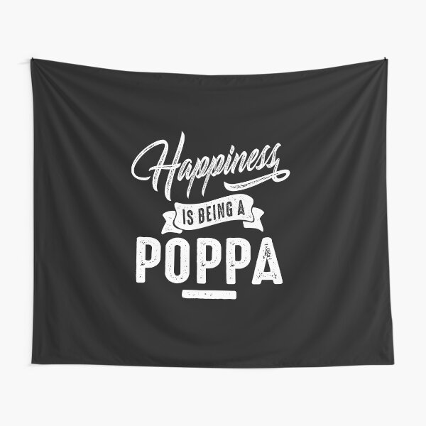 Happiness Poppa Tapestry