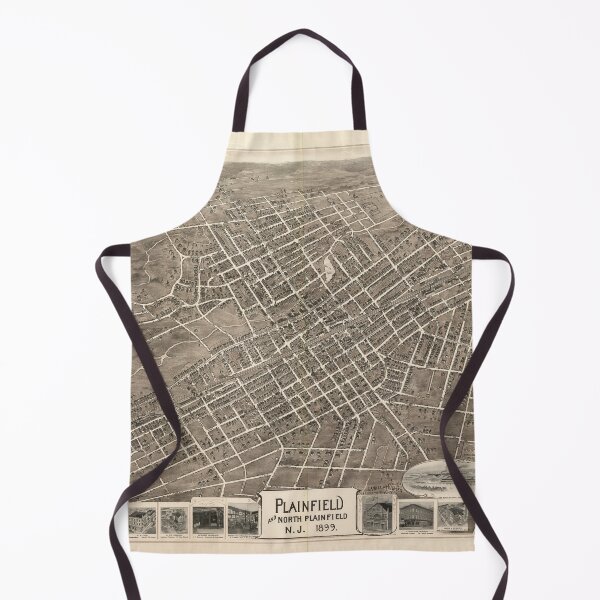 Item preview, Plainfield and North Plainfield, N.J. (1899) designed and sold by allhistory.