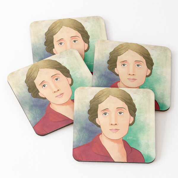 Item preview, A Room of One's Own Virginia Woolf Literary Art for Book Lovers, Feminist Art designed and sold by RedHillPrints.