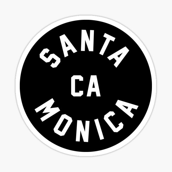 Santa Monica - Los Angeles - California Sticker