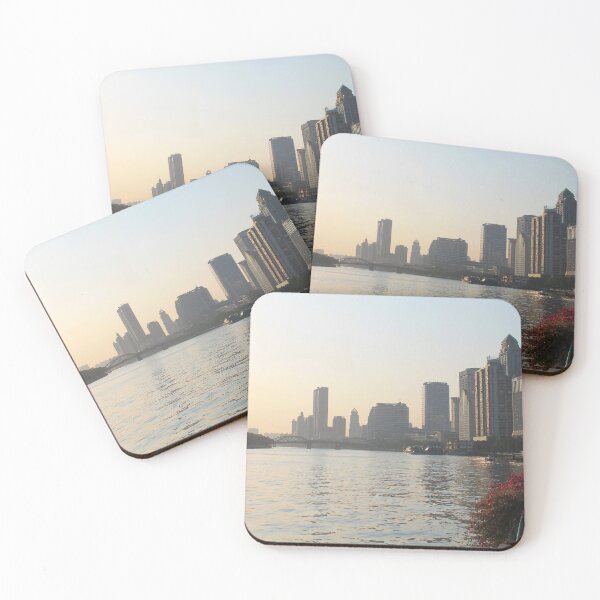 Item preview, Zhujiang River and Buildings designed and sold by Thomas Halouva.