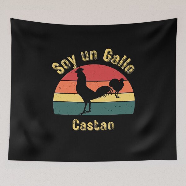 Item preview, Soy Un Gallo Castao (I'm a pure breed fighting cock) designed and sold by Rockopolys.