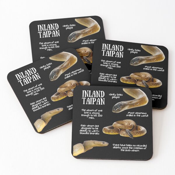 Item preview, Inland Taipan Snake Fun Facts designed and sold by KyleNesas.