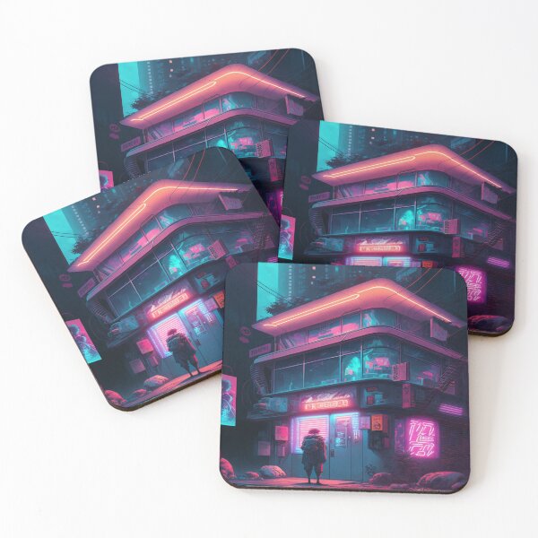 Item preview, Retrowave japanese store  designed and sold by Hestilyass.