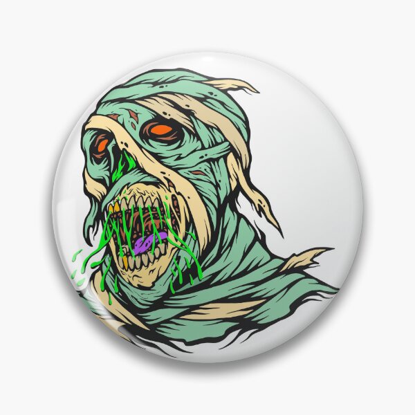 Item preview, Monster Mummies Skull  designed and sold by addthana.
