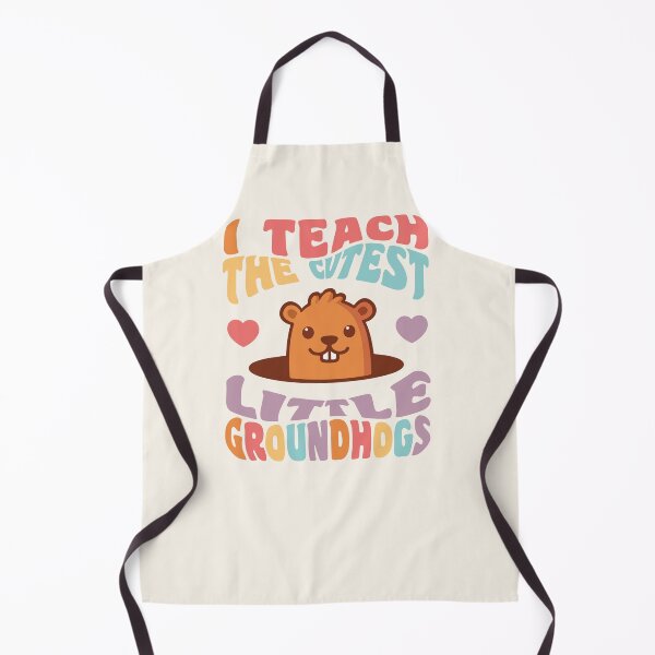 Item preview, Groundhog Day Teacher I Teach the Cutest Little Groundhogs designed and sold by yelly123.