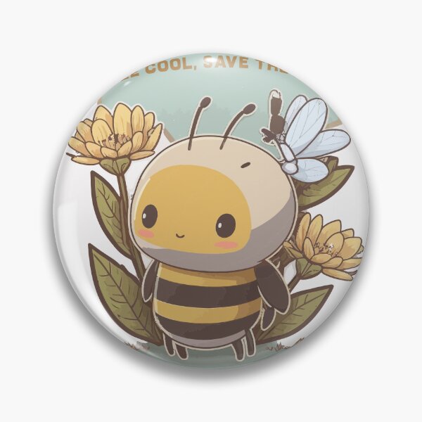 Item preview, Bee Cool Save The Bees designed and sold by TheSilverString.