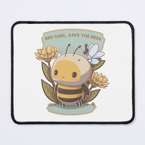 Item preview, Bee Cool Save The Bees designed and sold by TheSilverString.