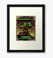 Fallout 4 Guns and Bullets Plasma Weapons of Tomorrow Poster Framed Print