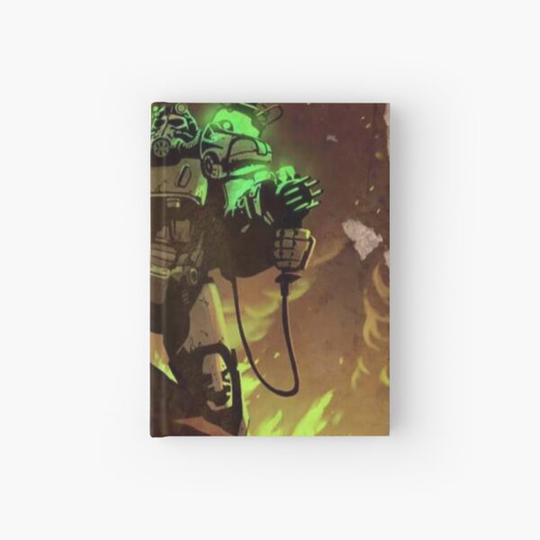 Fallout Hardcover Journals Redbubble - ncr ranger helmet texture 1 roblox