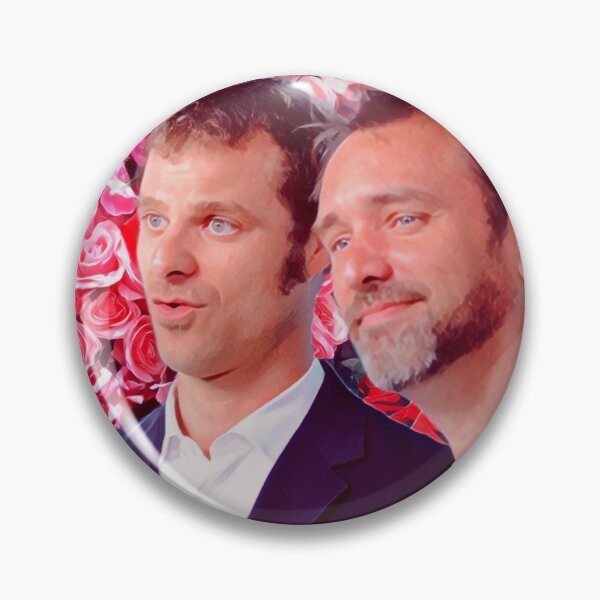 Item preview, Matt and Trey with a Floral Background  designed and sold by fvckyeahdonuts.