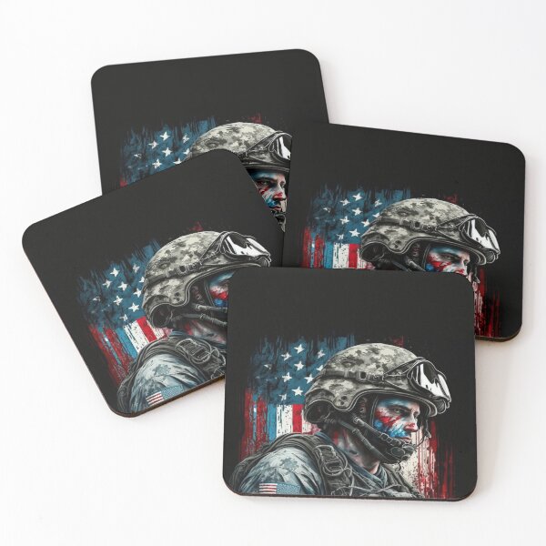 Item preview, American Solider, Military Veteran, Patriot, USA designed and sold by Logic72.