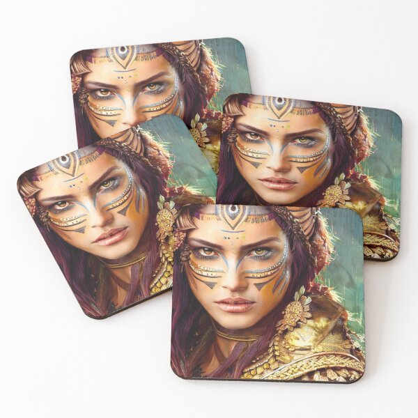 Item preview, Warrior princess designed and sold by WildMountainArt.