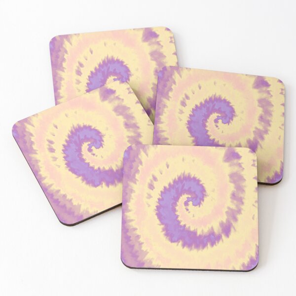 Item preview, Colorful Swirl in Yellow & Purple Shade Pattern 114 designed and sold by Manal-Patterns.