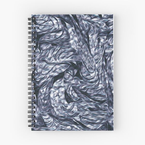 Item preview, Metallic Blue Leaves designed and sold by fatenanwar.