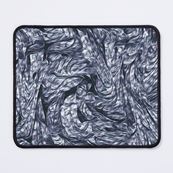 Item preview, Metallic Blue Leaves designed and sold by fatenanwar.