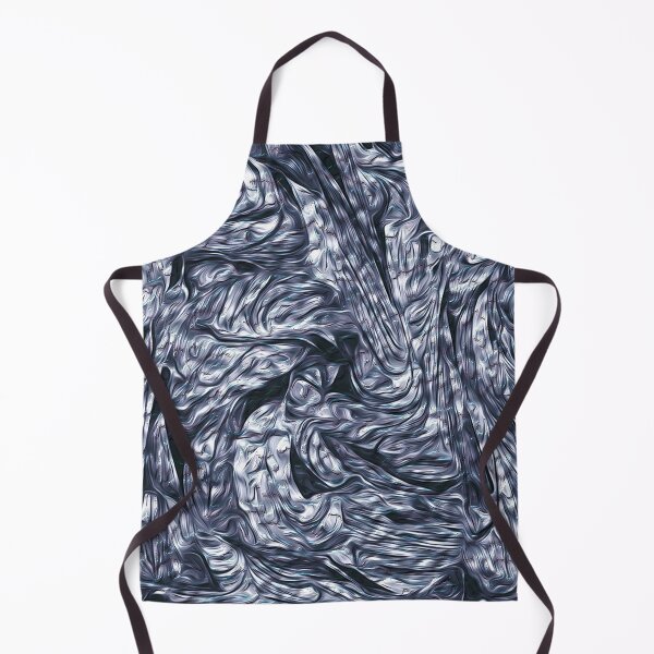 Item preview, Metallic Blue Leaves designed and sold by fatenanwar.