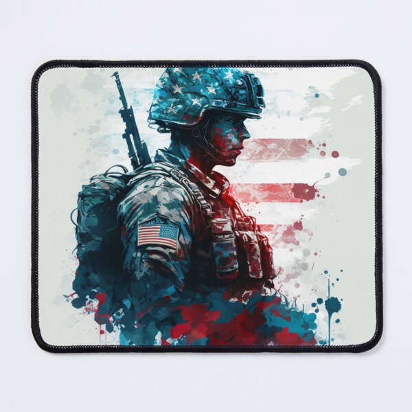 Item preview, American Solider, Military Veteran, Patriot, USA designed and sold by Logic72.
