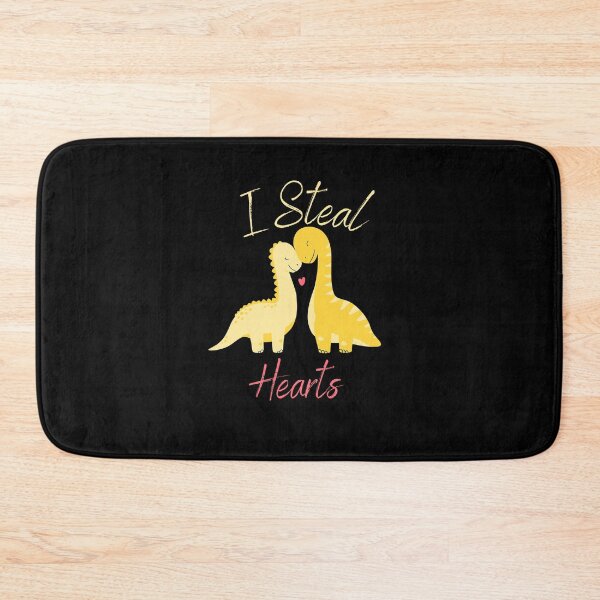 Item preview, I Steal Hearts Valentines Day Cute Dinosaur designed and sold by koki4you.
