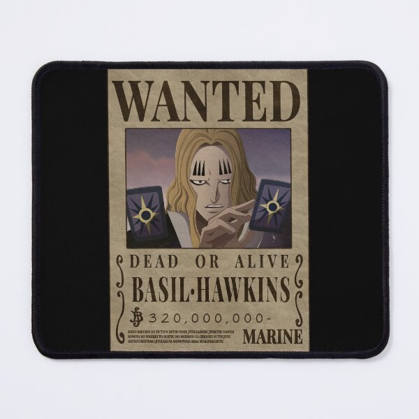 Item preview, Basil Hawkins Wanted Poster One Piece designed and sold by One Piece Bounty Poster.