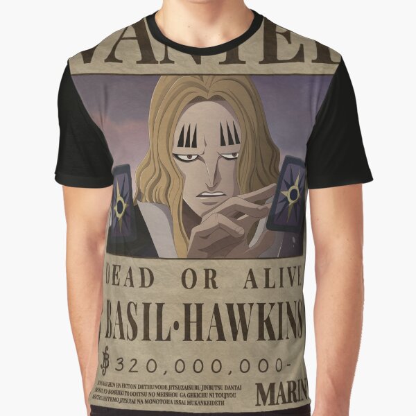Item preview, Basil Hawkins Wanted Poster One Piece designed and sold by One Piece Bounty Poster.