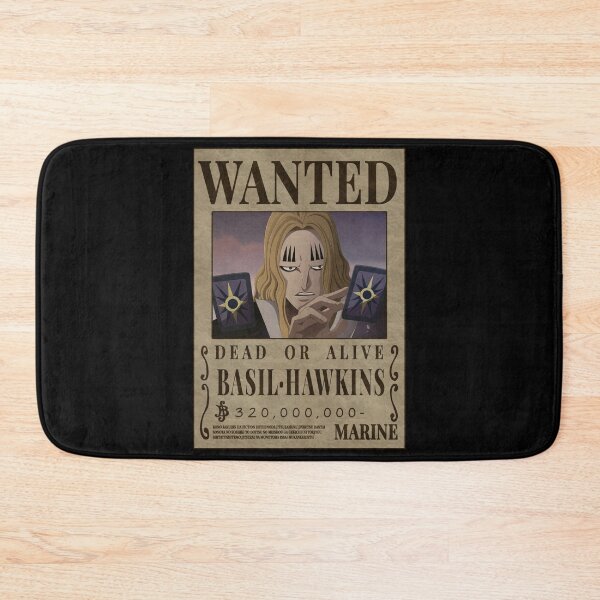 Item preview, Basil Hawkins Wanted Poster One Piece designed and sold by One Piece Bounty Poster.
