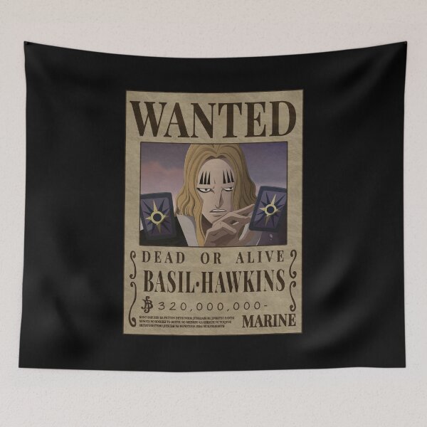 Item preview, Basil Hawkins Wanted Poster One Piece designed and sold by One Piece Bounty Poster.