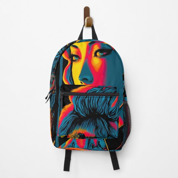 Item preview, Intense Asian Beauty - Art Illustration of a Fashionable Asian Woman with a Music-Fueled Party Night Celebrating designed and sold by IrisMyriel.