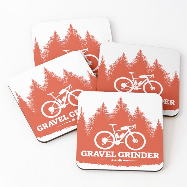 Item preview, Gravel Grinder brick red designed and sold by mejohnny.