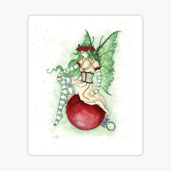 Item preview, Christmas Fae designed and sold by AmyBrownArt.