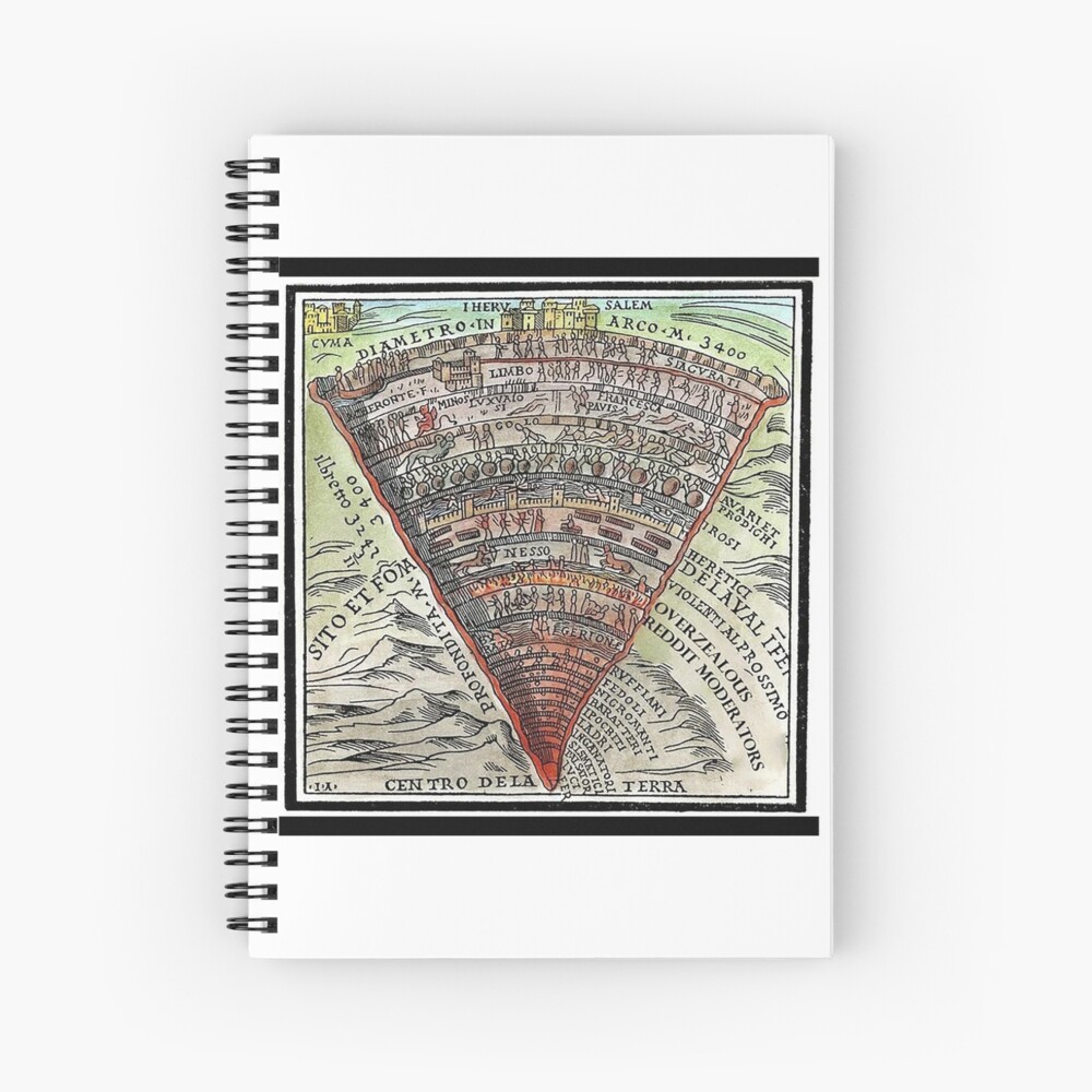 Dantes Inferno Art Print for Sale by Mengarda