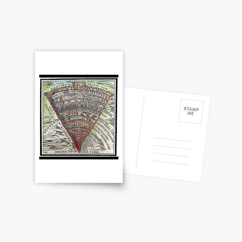 Dantes Inferno Art Print for Sale by Mengarda