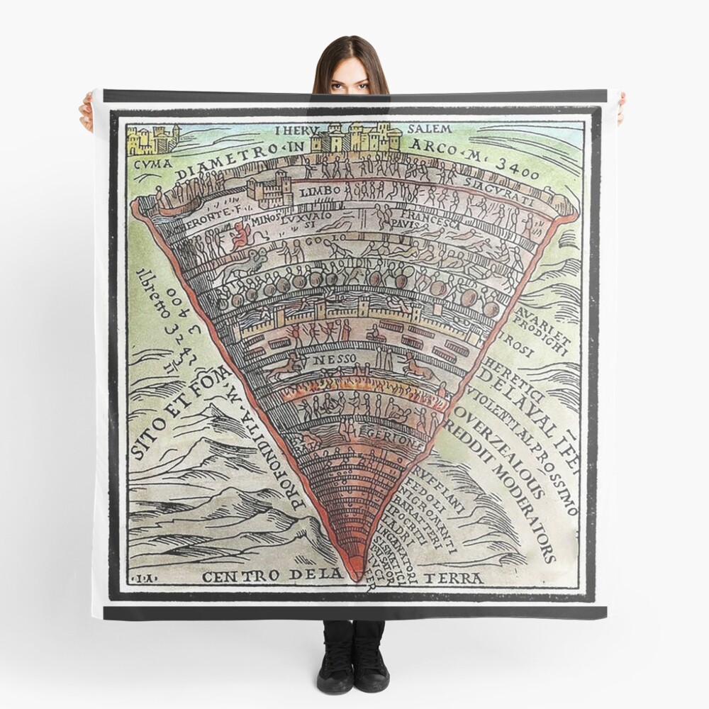 Dantes Inferno Tapestry for Sale by Mengarda