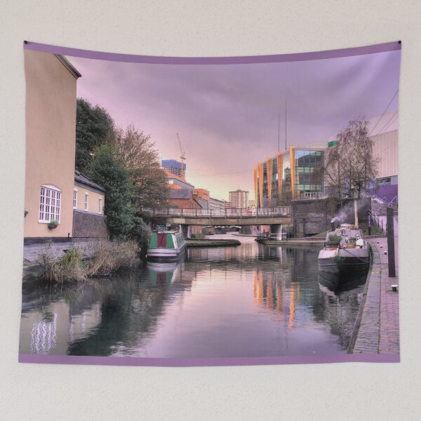 Item preview, Birmingham Towpath twilight designed and sold by hawkie.