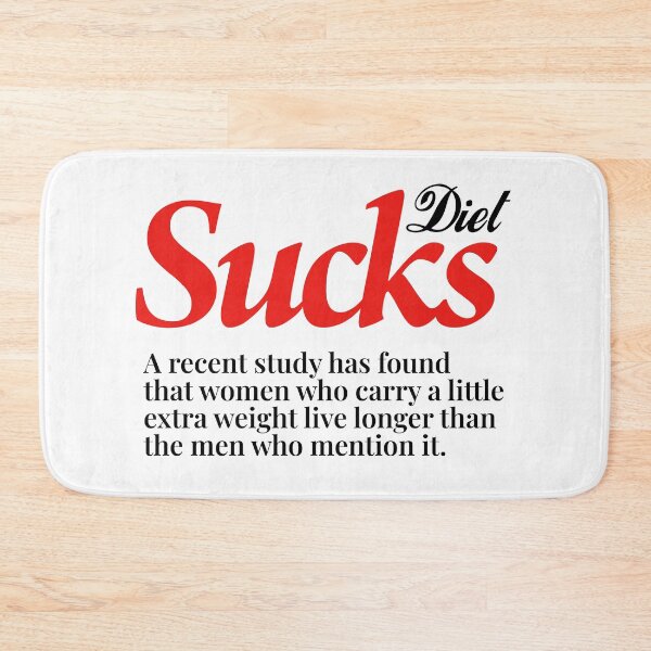 Item preview, Diet Sucks Study designed and sold by Art & Coffee.