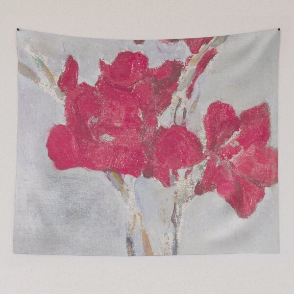 Item preview, Red Gladioli 1906 by Piet Mondrian designed and sold by BossyCatHome.