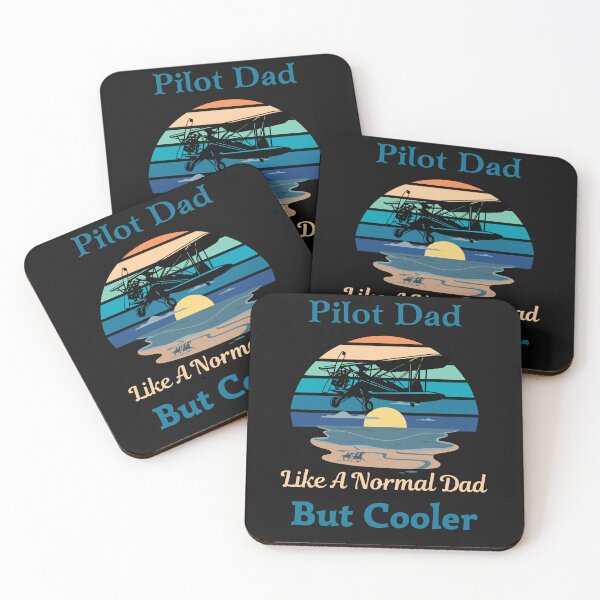 Item preview, Pilot Dad Like A Normal Dad But Cooler Airplane designed and sold by amiroshirts.